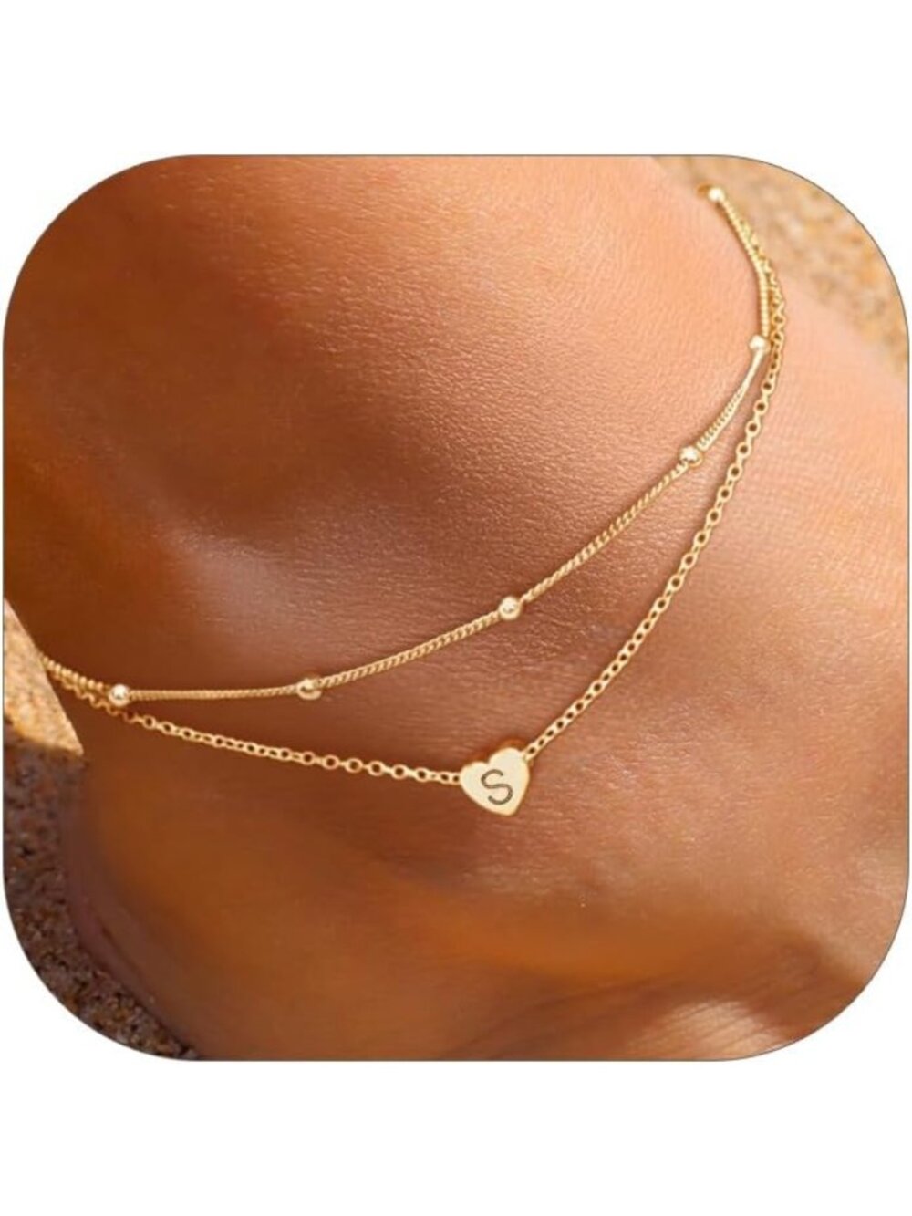 Stylish 925 Sterling Silver Anklet for Women | Elegant Ankle Bracelet Jewelry